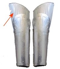 Knight's foam armor Cuisses