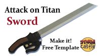 Attack on Titan Sword 