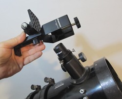 The UDCA attaches to eyepiece