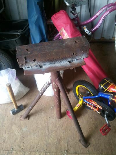 Home made anvil