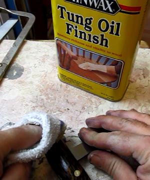 Polish with Tung Oil
