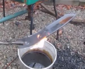 How do you temper steel?