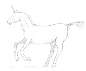 unicorn drawing