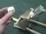 cataplt firing a marshmallow