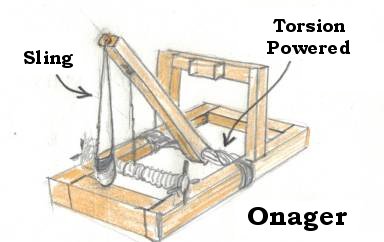 Onager Catapult drawing