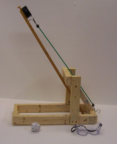 Homemade Viking Catapult from Mini Weapons of Mass Destruction