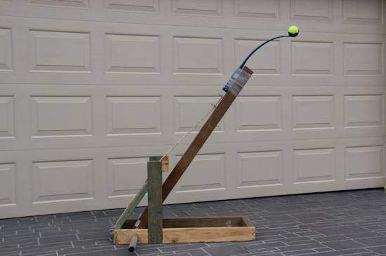 Build Tennis Ball Catapult 3