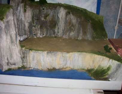 Realistic water in the 300 Diorama