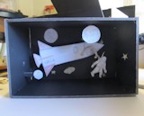 Shoebox Space Diorama 