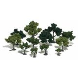 Miniature trees by Woodland Scenics