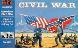 Union-Confederate Artillery Set Civil War Figures by Imex 