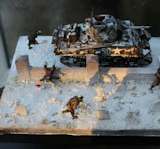 Ardennes Frontline Breakthrough Diorama
