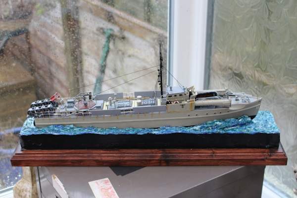 The German U boat Diorama