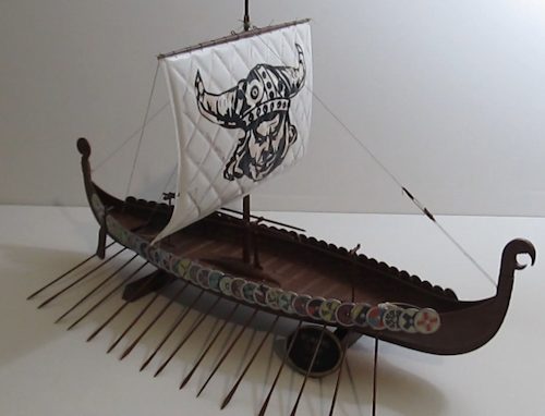 The viking ship is done