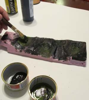 Painting the base