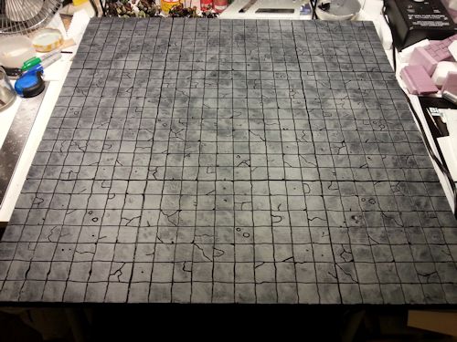 The dungeon grid