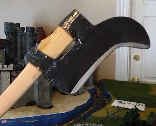 The completed billhook