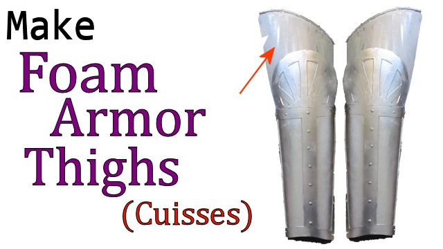 Foam armor cuisses