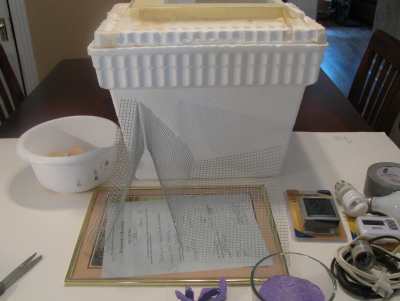 to make this incubator how to make an egg incubator