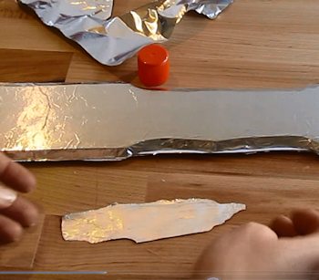 Touch up with foil bits