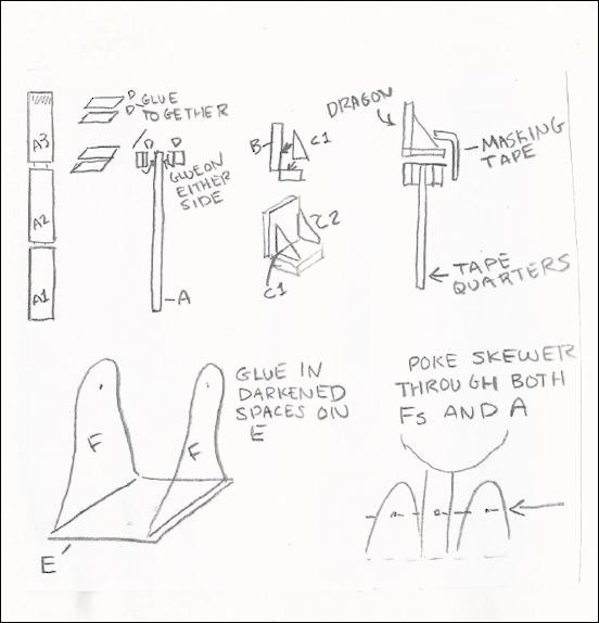 The assembly instructions