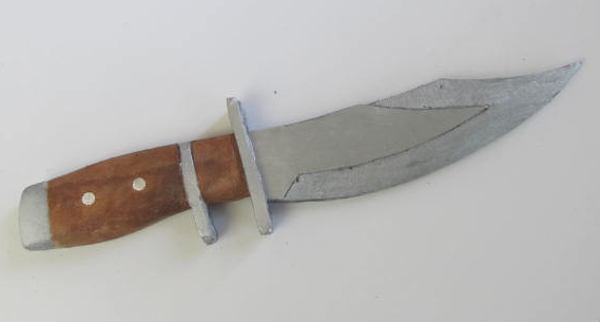 The completed knife