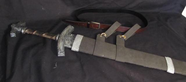 The completed sheath
