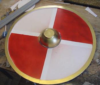 The painted shield