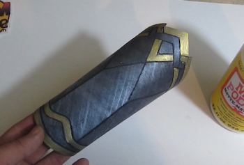 The bracer is done