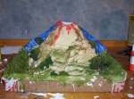 This is the volcano we are making