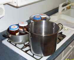 Preparing the mead for cooking