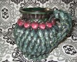 A dragon skin mug