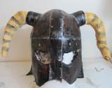 paper mache helmet