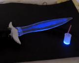 a Glowing Sword