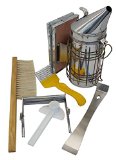 A beekeeping tool set