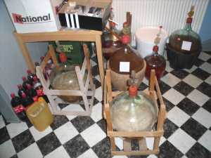 lots of mead in the mead room
