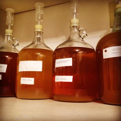 Gallon batches of mead