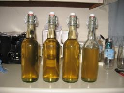 Four Bottles of mead