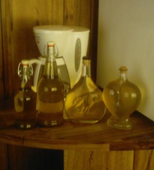 Four unusual bottles of mead