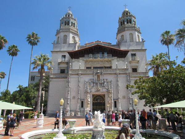 Front of Hearst Castle