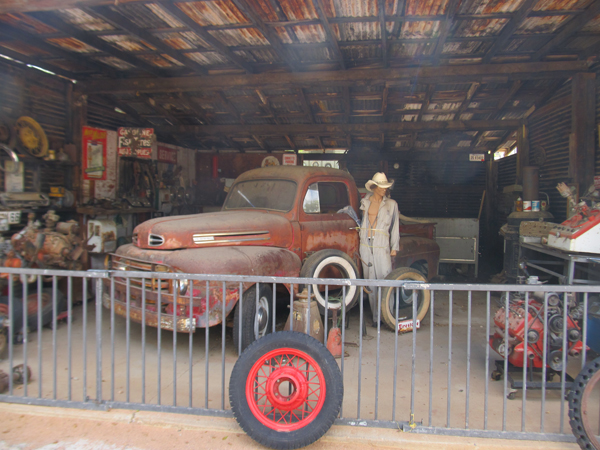 Display on route 66