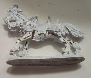 The unpainted horse