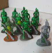 Miniature Lizard Army