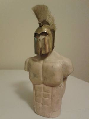 Hoplite helmet