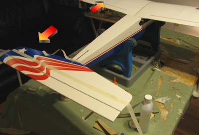 Wing and Tail assembly
