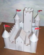 Make a paper and cardboard castle