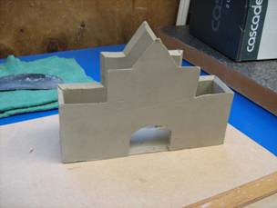 Assembling the gatehouse