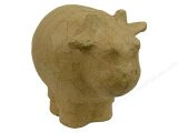 Paper mache Hippo