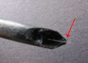 The completed nib