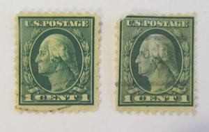Two stamps